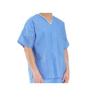 Médicos médicos azules disponibles friegan los trajes peso no tejido de 35 - 70 G/M